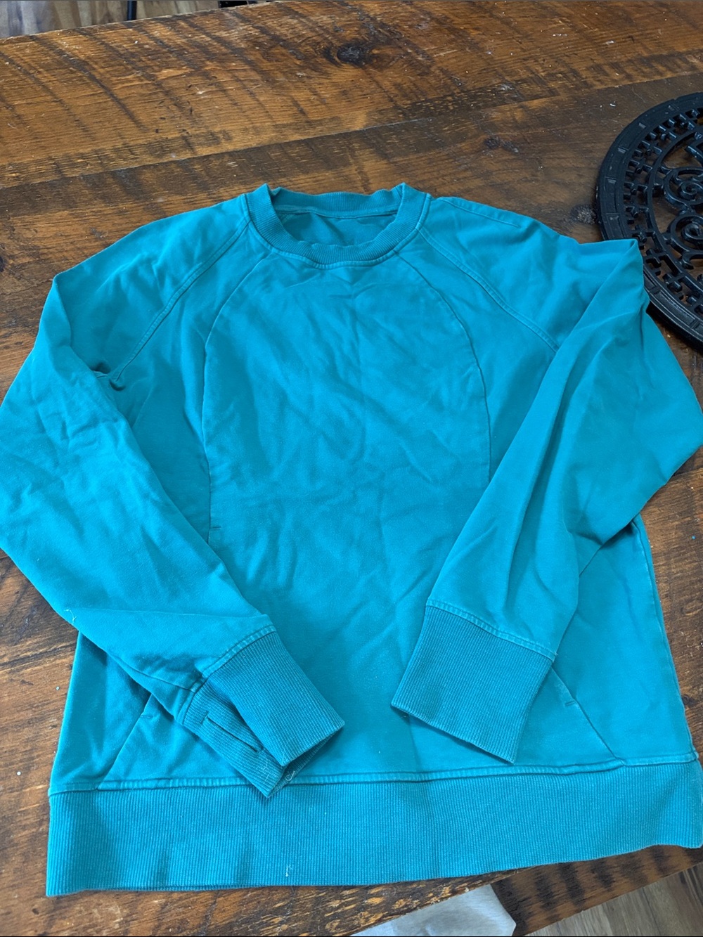 lululemon athletica Teal Crewneck Sweatshirt - Women's